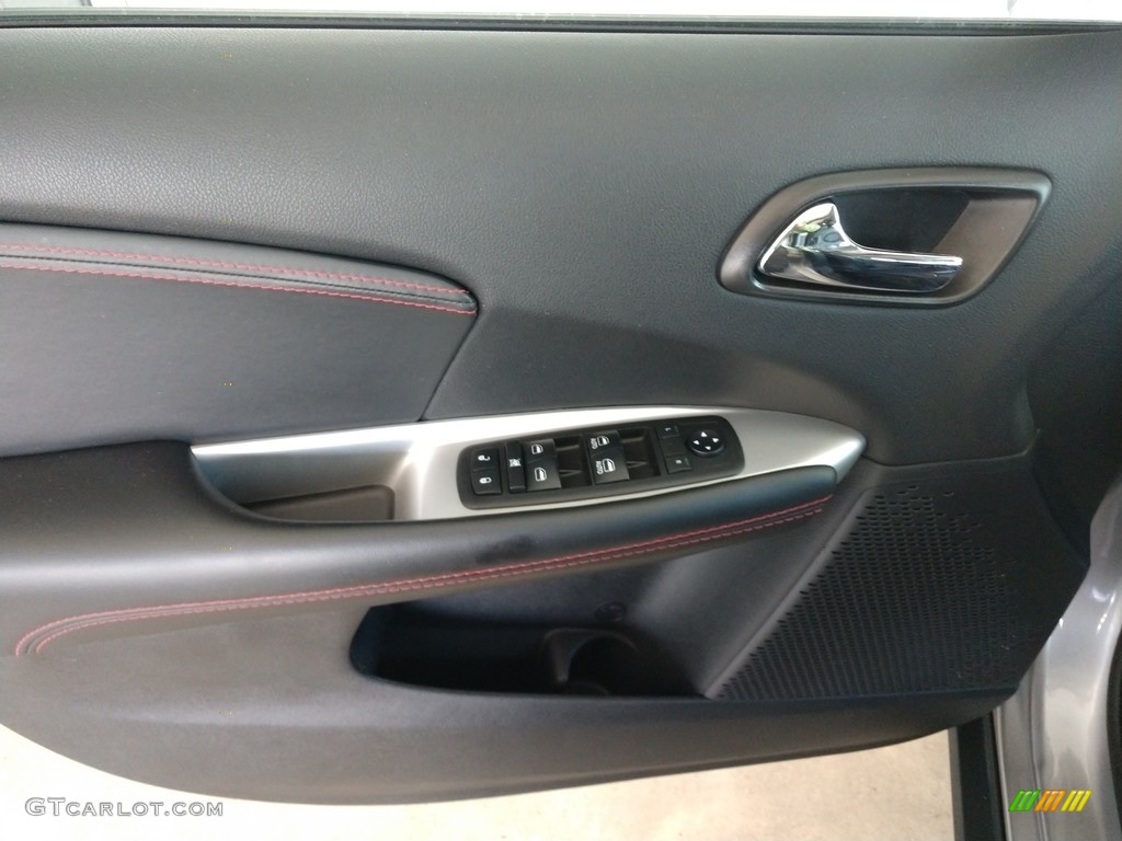 2018 Dodge Journey GT AWD Black Door Panel Photo #139900169