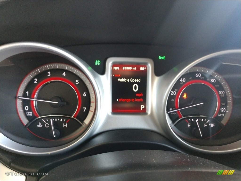 2018 Dodge Journey GT AWD Gauges Photo #139900220
