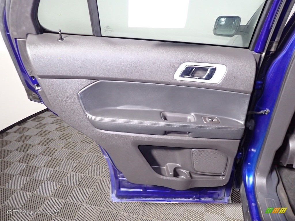 2013 Explorer XLT 4WD - Deep Impact Blue Metallic / Charcoal Black photo #20