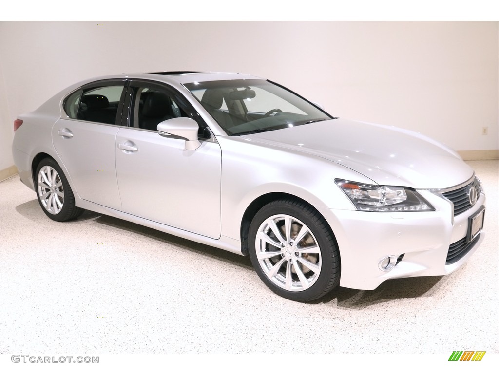 2013 GS 350 AWD - Liquid Platinum / Black photo #1