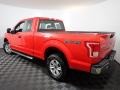 2017 Race Red Ford F150 XL SuperCab 4x4  photo #9