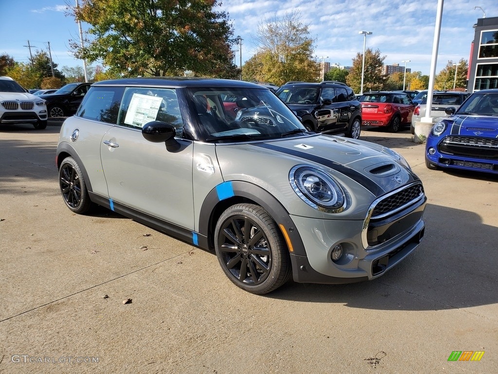 Moonwalk Gray Metallic 2021 Mini Hardtop Cooper S 2 Door Exterior Photo #139903103