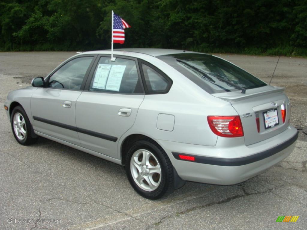 2006 Elantra GT Hatchback - Sterling Silver / Gray photo #3