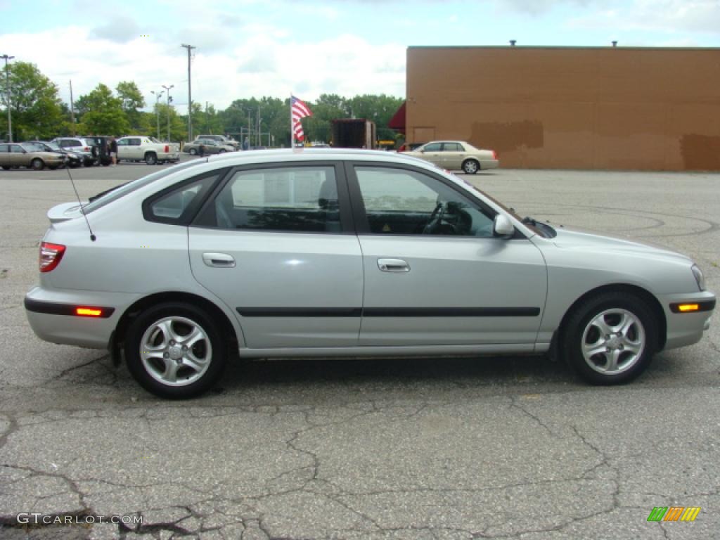 2006 Elantra GT Hatchback - Sterling Silver / Gray photo #6