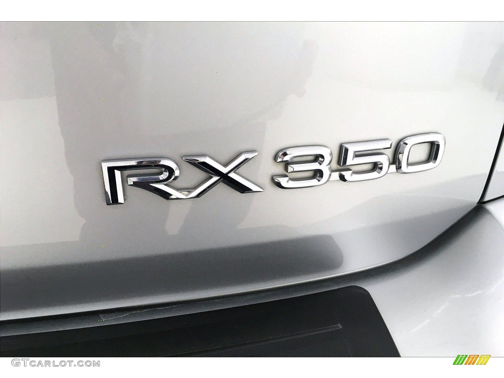2009 RX 350 - Tungsten Pearl / Black photo #7