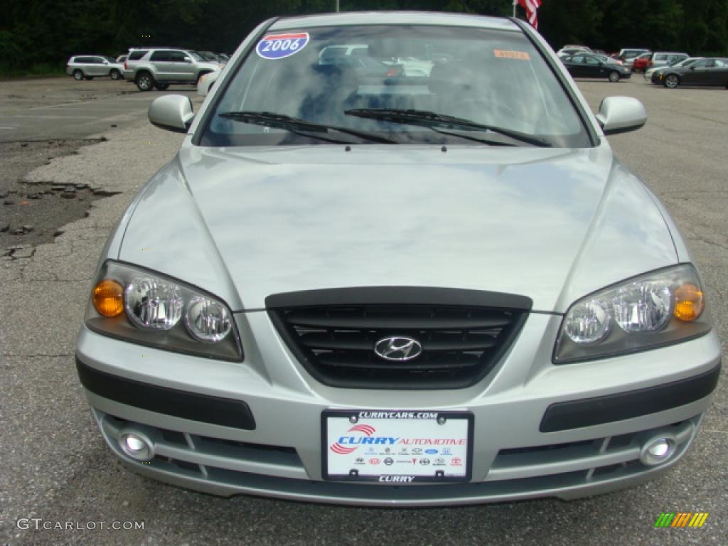2006 Elantra GT Hatchback - Sterling Silver / Gray photo #8