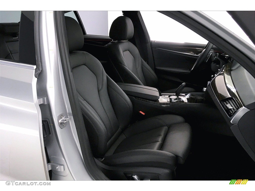 2018 5 Series 530e iPerfomance Sedan - Glacier Silver Metallic / Black photo #6