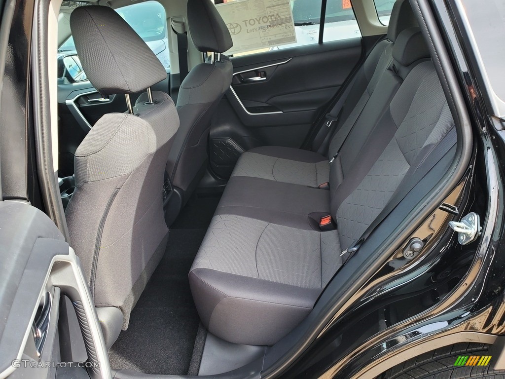 2021 RAV4 XLE AWD - Midnight Black Metallic / Black photo #3