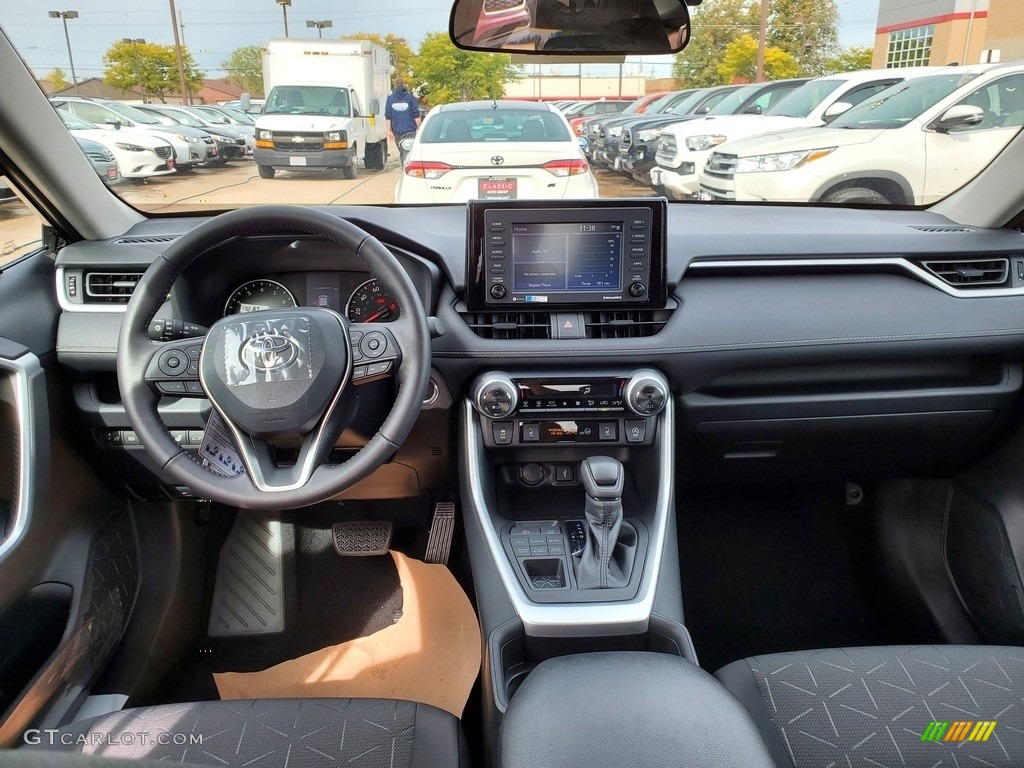 2021 RAV4 XLE AWD - Midnight Black Metallic / Black photo #4