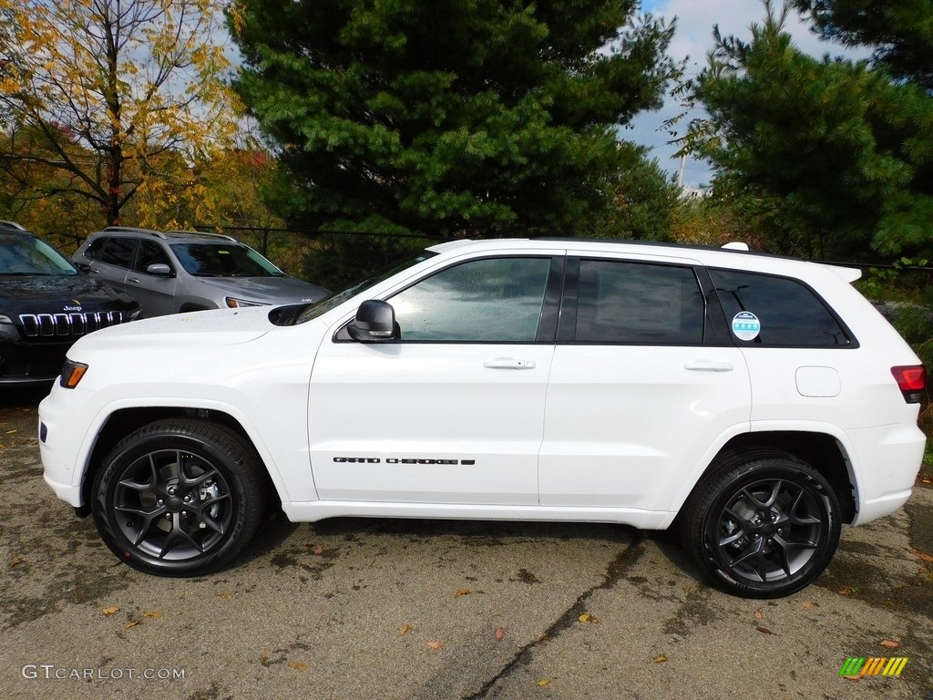 Bright White 2021 Jeep Grand Cherokee Limited 4x4 Exterior Photo #139904894