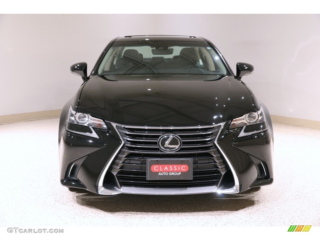 2017 GS 350 AWD - Obsidian / Black photo #2