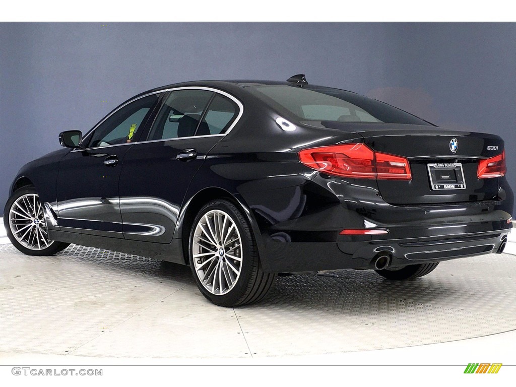 2017 5 Series 530i Sedan - Jet Black / Black photo #10