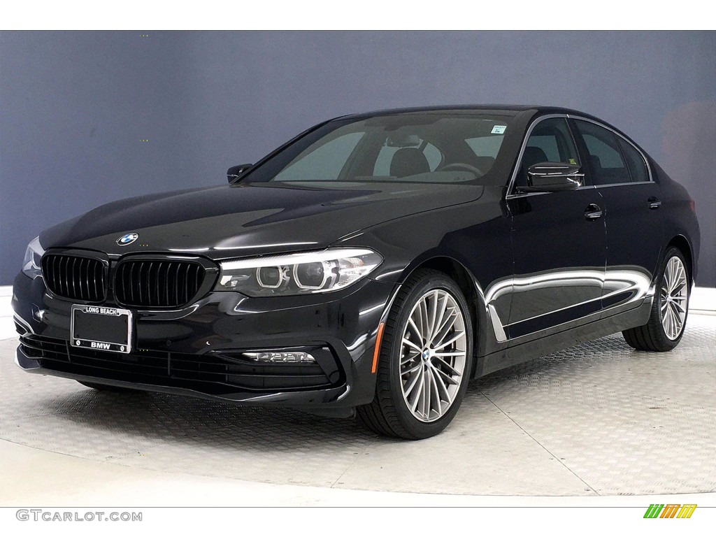 2017 5 Series 530i Sedan - Jet Black / Black photo #12