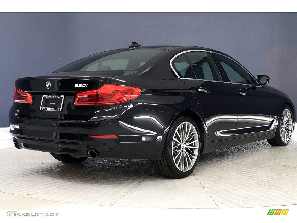 2017 5 Series 530i Sedan - Jet Black / Black photo #13