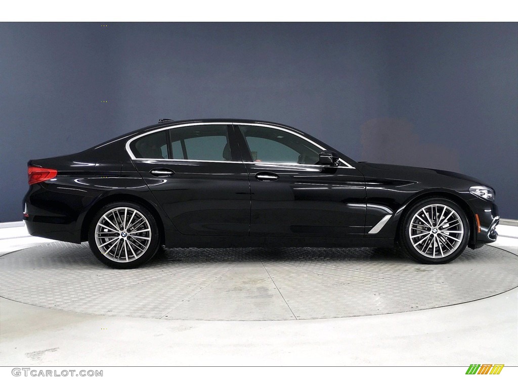 2017 5 Series 530i Sedan - Jet Black / Black photo #14