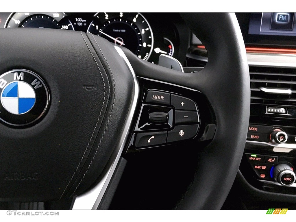 2017 5 Series 530i Sedan - Jet Black / Black photo #19