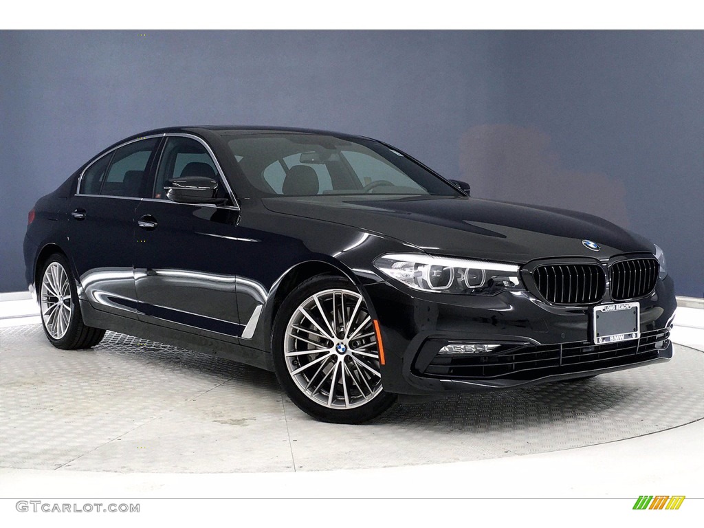 2017 5 Series 530i Sedan - Jet Black / Black photo #37