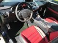  2021 NX 300 F Sport AWD Rioja Red Interior