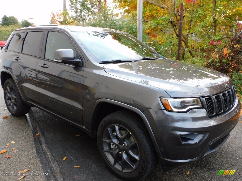 Granite Crystal Metallic 2021 Jeep Grand Cherokee Limited 4x4 Exterior Photo #139905557