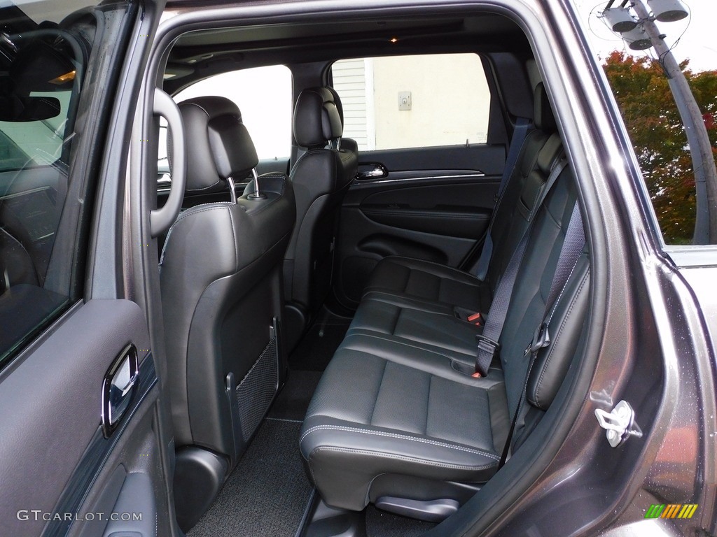 Black Interior 2021 Jeep Grand Cherokee Limited 4x4 Photo #139905641