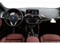 2021 BMW X4 Tacora Red Interior Dashboard Photo