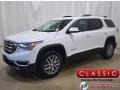 Summit White 2018 GMC Acadia SLE