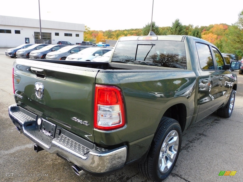 2021 1500 Big Horn Crew Cab 4x4 - Olive Green Pearl / Diesel Gray/Black photo #5