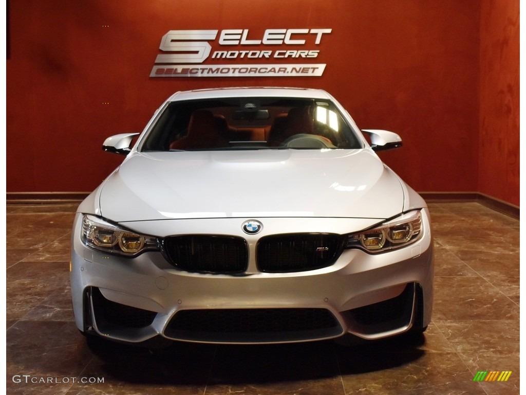 2016 M4 Coupe - Silverstone Metallic / Sakhir Orange/Black photo #2