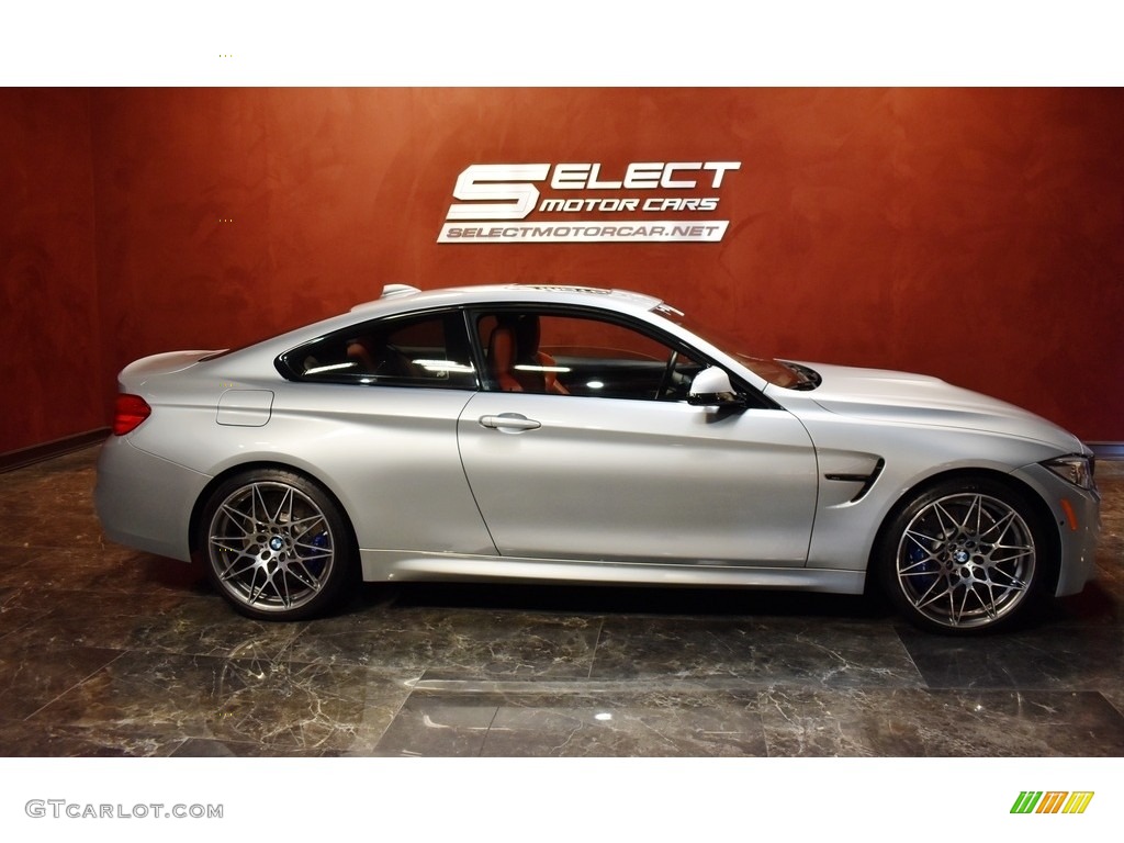 2016 M4 Coupe - Silverstone Metallic / Sakhir Orange/Black photo #4