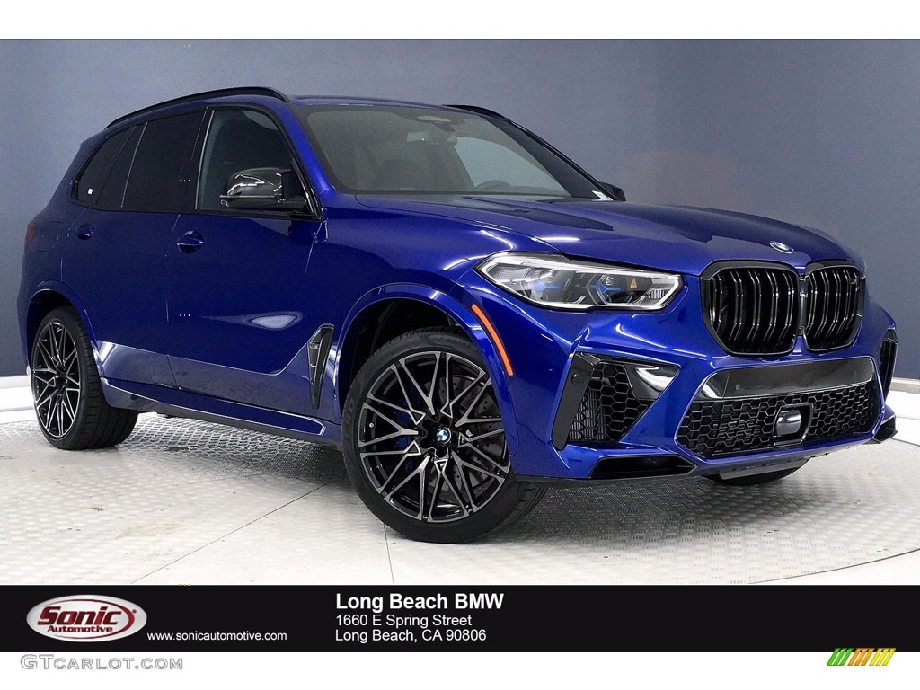 Marina Bay Blue Metallic BMW X5 M