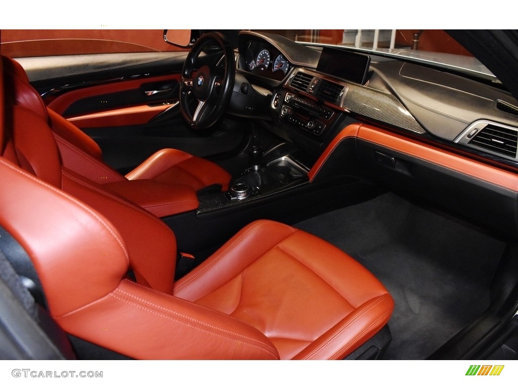 2016 M4 Coupe - Silverstone Metallic / Sakhir Orange/Black photo #12