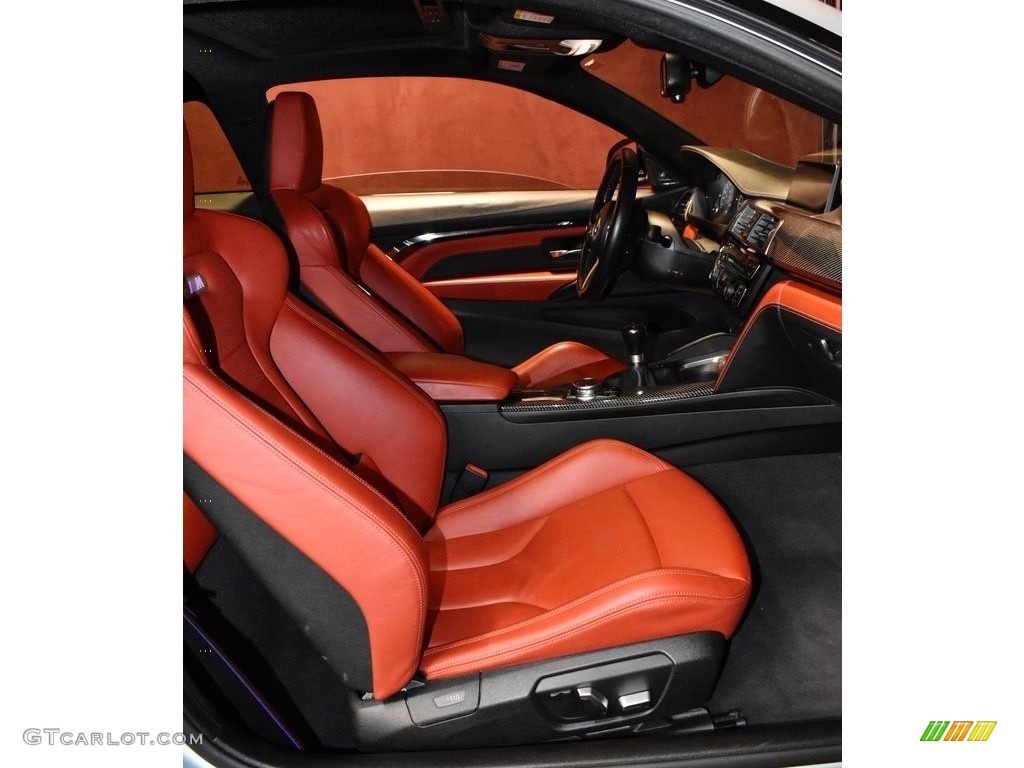 2016 M4 Coupe - Silverstone Metallic / Sakhir Orange/Black photo #13