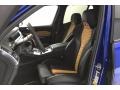 2021 BMW X5 M Black Interior Front Seat Photo