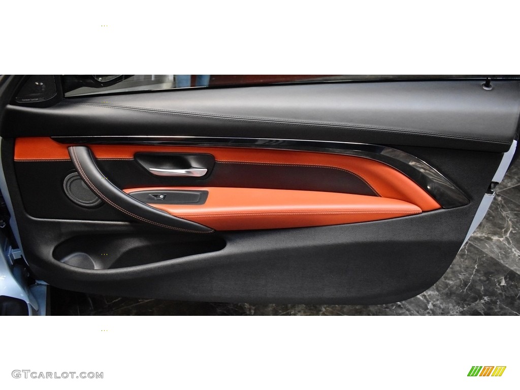 2016 M4 Coupe - Silverstone Metallic / Sakhir Orange/Black photo #17