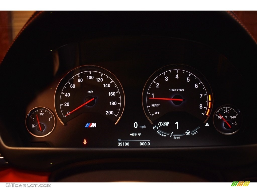 2016 M4 Coupe - Silverstone Metallic / Sakhir Orange/Black photo #19