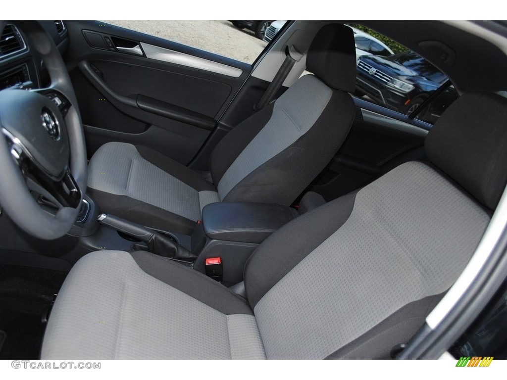 2017 Jetta S - White Silver / Black/Palladium Gray photo #13