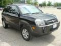 2007 Obsidian Black Metallic Hyundai Tucson SE  photo #7