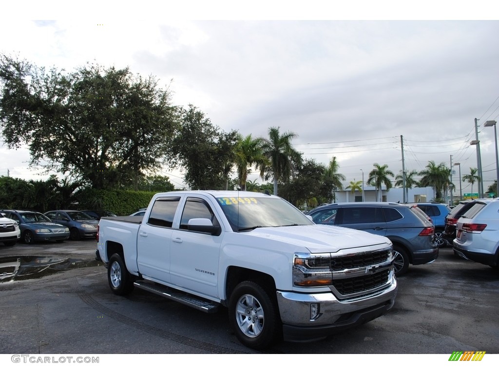 2017 Silverado 1500 LT Crew Cab - Iridescent Pearl Tricoat / Jet Black photo #1