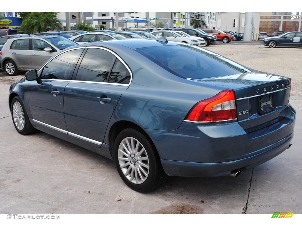 2012 S80 3.2 - Biarritz Blue Metallic / Sandstone Beige photo #6