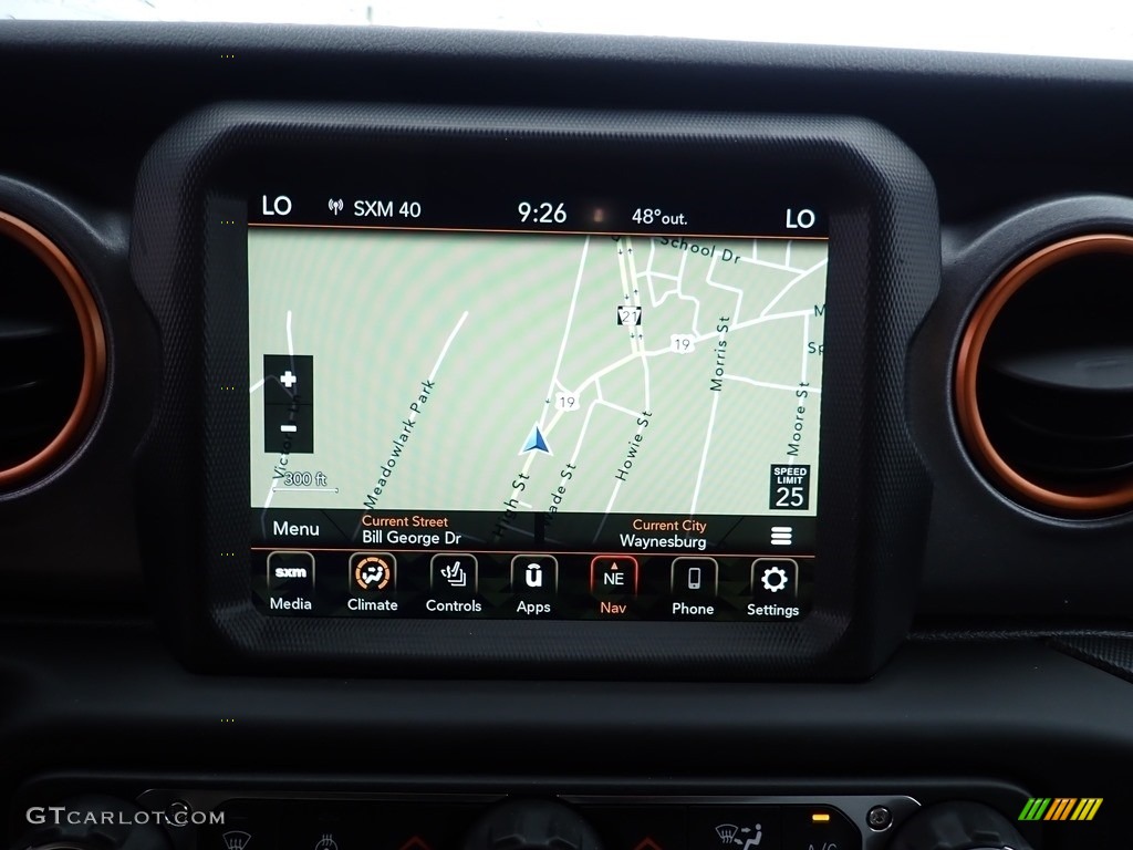 2021 Jeep Gladiator Mojave 4x4 Navigation Photo #139908374