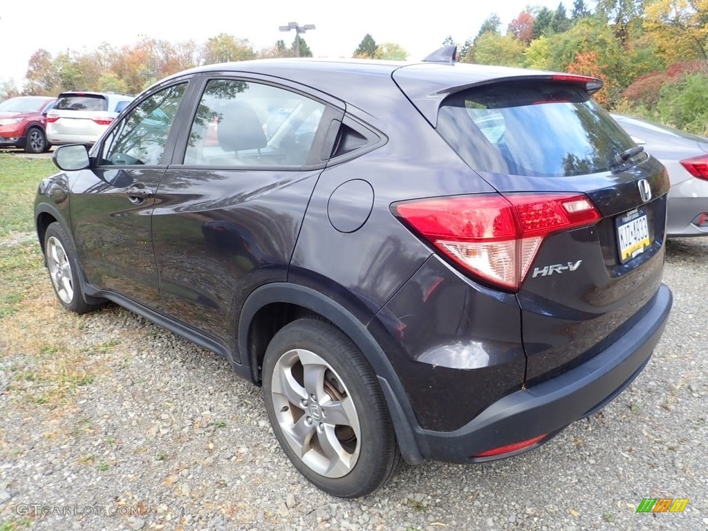 2017 HR-V LX AWD - Mulberry Metallic / Black photo #2