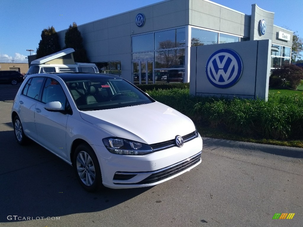 2020 Golf 1.4T - Pure White / Titan Black photo #1