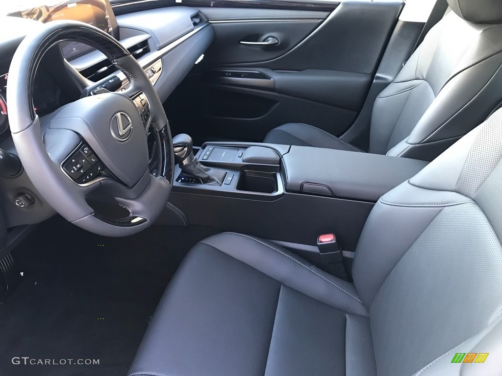 Black Interior 2021 Lexus ES 250 AWD Photo #139909708