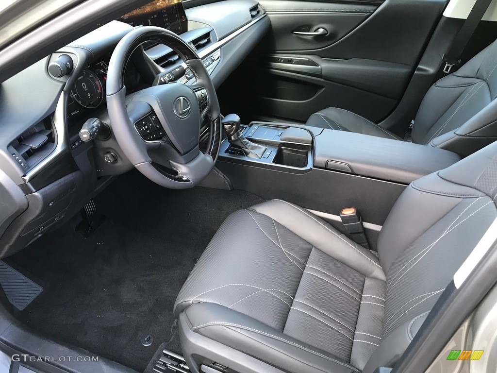 Black Interior 2021 Lexus ES 350 Photo #139909810