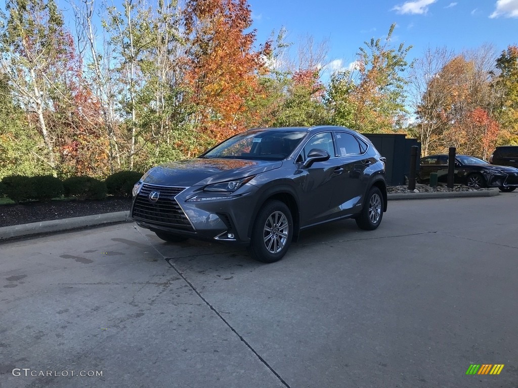Nebula Gray Pearl 2021 Lexus NX 300h AWD Exterior Photo #139910398