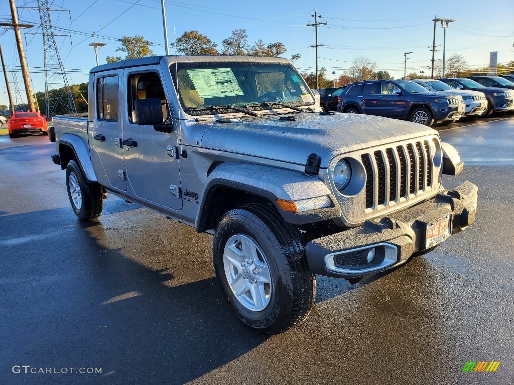 2021 Gladiator Sport 4x4 - Billet Silver Metallic / Black photo #1