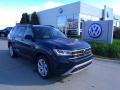 Tourmaline Blue Metallic 2021 Volkswagen Atlas SE 4Motion