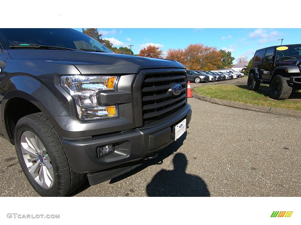 2017 F150 XL SuperCab 4x4 - Magnetic / Earth Gray photo #29