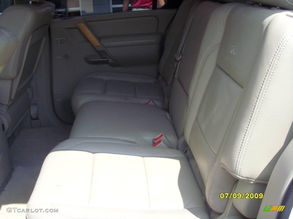 2007 QX 56 4WD - Tuscan Pearl / Willow Beige photo #11