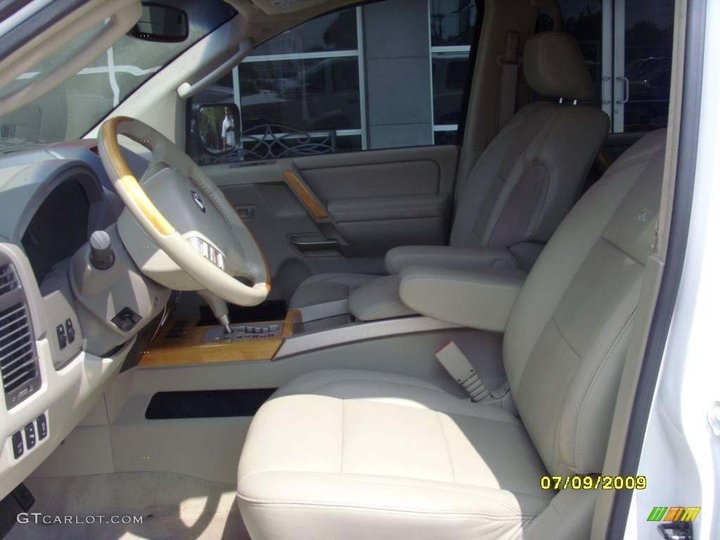 2007 QX 56 4WD - Tuscan Pearl / Willow Beige photo #17